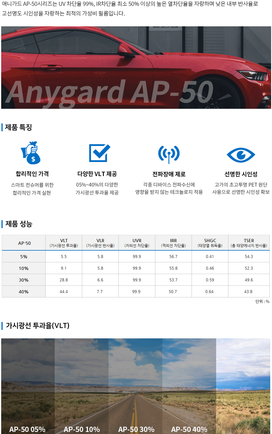 에이사이트썬팅 이미지